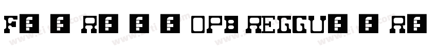 FatRhinoPB Regular字体转换